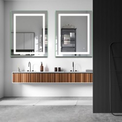Hot Sale Wall Smart Touch Sensor Anti-fog Smart Bath Mirror Bathroom LED Mirror