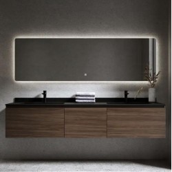Bathroom Vanity Touch screen Medical cabinet Smart LED mirror Bathroom cabinet with bath mirror