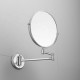 3x Magnification Chrome Make Up Mirror Living Room Wall Mount Double Sided Round Cosmetic Mirror
