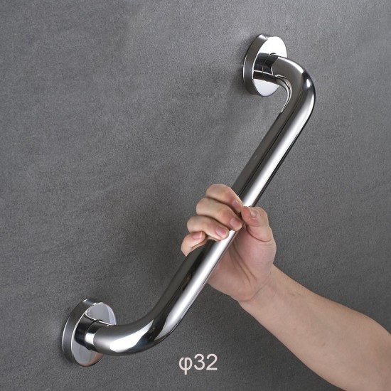 Easy Use And Install Wall Mounted Stainless Steel Safety Armrest Handles Grab Bar For Shower