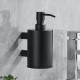 Black Manual Soap Dispenser Wall Bathroom Liquid Soap Dispenser Hands Cleaning Shampoo Gel