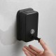 Matte Black 304 Stainless Steel Liquid Soap Dispenser Wall Mounted Shampoo Dispenser Hand Soap Pump