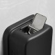 Matte Black 304 Stainless Steel Liquid Soap Dispenser Wall Mounted Shampoo Dispenser Hand Soap Pump