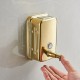 Commercial Hand Soap Dispenser 1000ML Volume Wall Mount Stainless Steel Bathroom