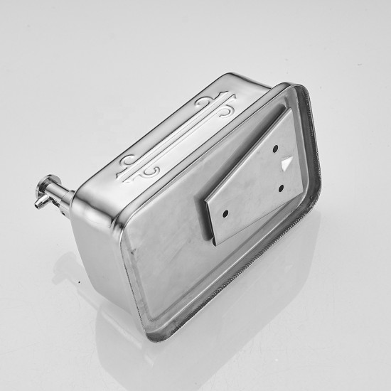Commercial Hand Soap Dispenser 1000ML Volume Wall Mount Stainless Steel Bathroom