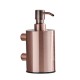 Bathroom Wall Mount Stainless Steel Hand Manual Liquid Soap Dispenser For Hotels