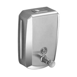 SUS 304 Liquid Soap Dispenser Stainless Steel Wall Mounted Brushed Bathroom Soap Dispenser Brushed