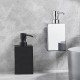 Hotel Bathroom Shampoo Shower Gel Hand Wash Bottle Metal Chrome Liquid Soap Dispenser High Quality