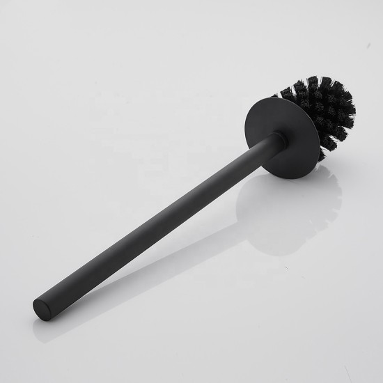 304 Stainless steel Bathroom Accessories Toilet Brush Holder Wall Mounted Handle Toilet Cleaner Brush