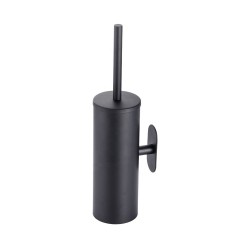 Black Toilet Brush Holder Stainless steel Material Toilet Brush Holder Set Wall Cleaning Tools