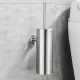 Cheap Metal Free Standing Toilet Bowel Brush Holder Cleaner Wall Mounted